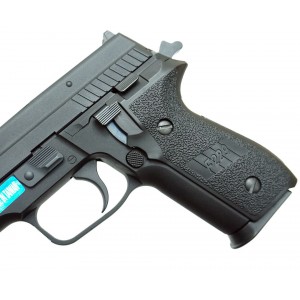 Страйкбольный пистолет WE SIG SAUER P-229, металл, рельса, Грин газ WE-F005A-BK